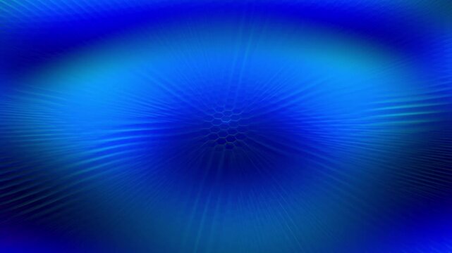 Deep Blue Abstract Background With Glowing Light Waves and Smooth Radial Gradient Digital Texture