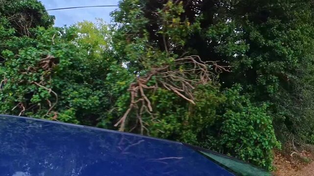 British Rural Car Travel Between Luton to Sharpenhoe Country Road. Car Mounted Camera Time Lapse Footage of Car Travel on British Country Road and Highways of England UK. 2nd September, 2026.