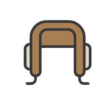 Trapper hat icon