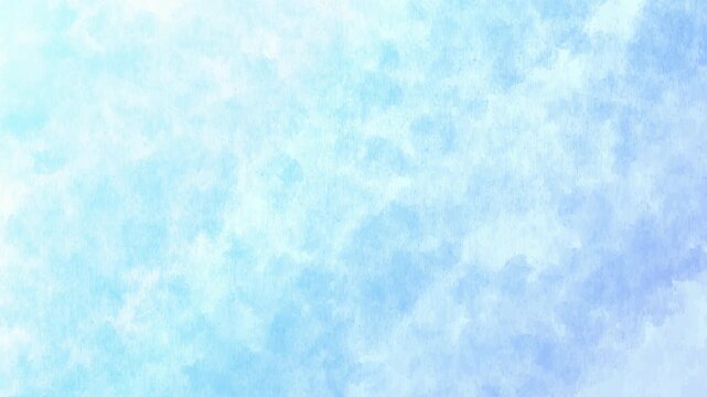 Abstract Blue Watercolor Texture 4K