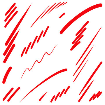Red hand drawn scratch marks, abstract crosshatch texture vector, aggressive pencil strokes and scribbles for grunge design backgrounds