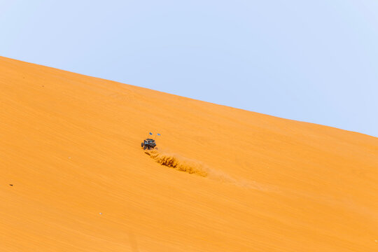 golden sand and off-road dune bashing 