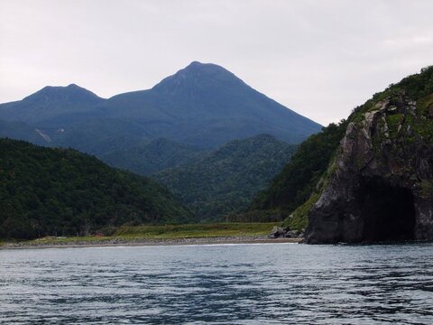 知床国定公園の風景　羅臼岳