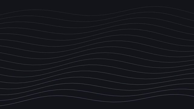 Minimalist Topographic Contour Line Wave Elevation Background