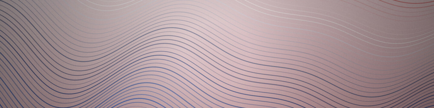 Patriotic Silk Wave Line Background