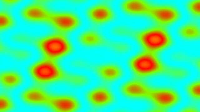 Abstract Neon Glowing Light Lines Digital Animation Background