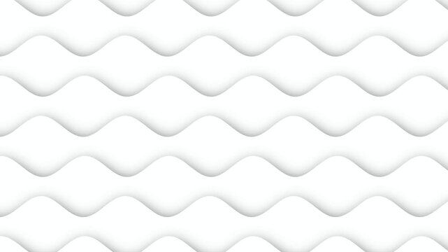 Abstract White Wavy Parallel Lines 4K