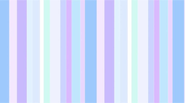 Soft pastel vertical striped background pattern with lovely shades of blue, purple, and mint green colors