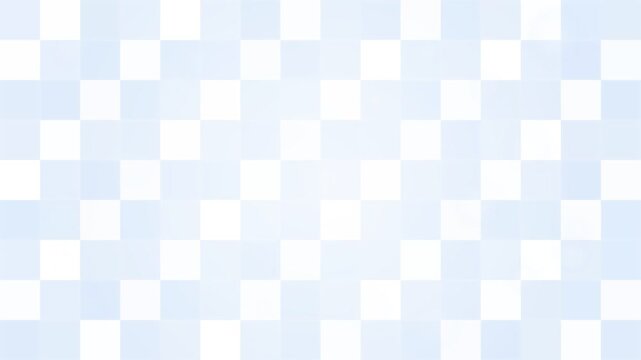 Light blue and white checkered pattern background featuring a geometric grid design with subtle squares