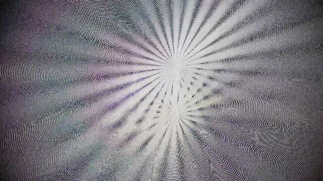 Abstract moire pattern optical illusion animation background loop