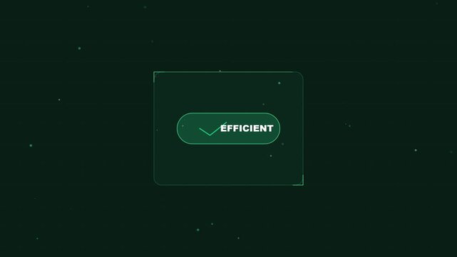 green metric display showing 84.7 consumption value
