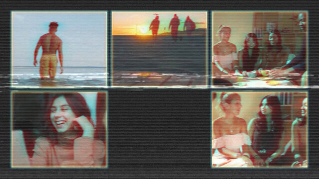 VHS Split Screen Frame 09