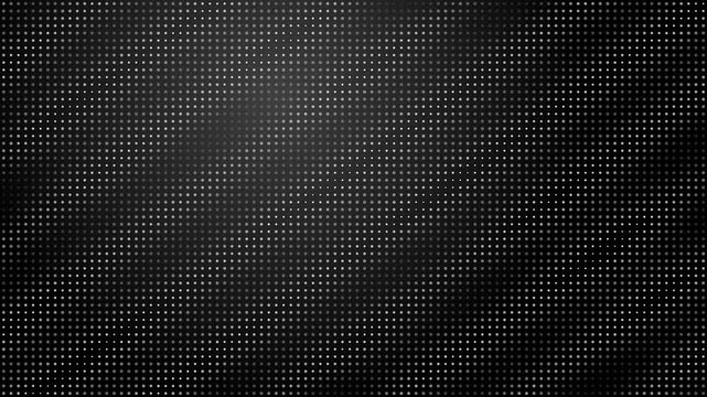 Abstract dark background with halftone dots pattern texture and futuristic digital grid design for technology themes