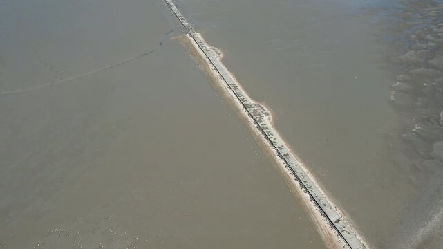 An aerial view of the tidal flats on Korea's west coast_02