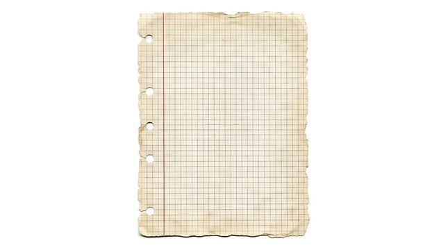 Vintage graph paper texture with grid lines