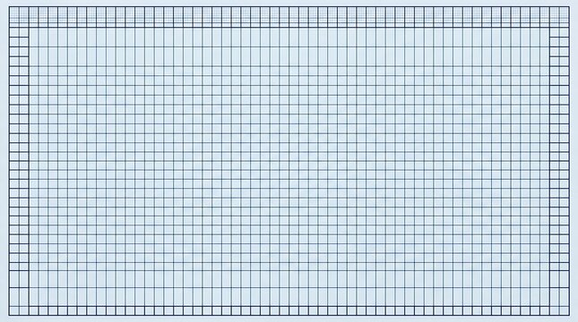 Blue grid paper texture background with thin lines