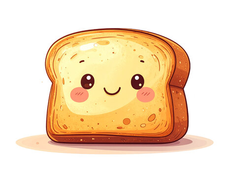 Sliced Bread 2D PNG 03