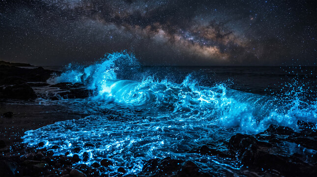 water splash in the water