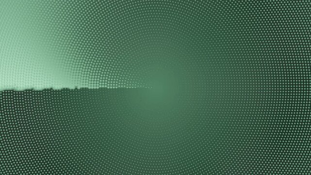 Radar screen sweep animation showing green sonar dot matrix loop