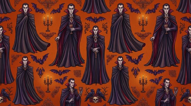 Vampire count and candelabra pattern