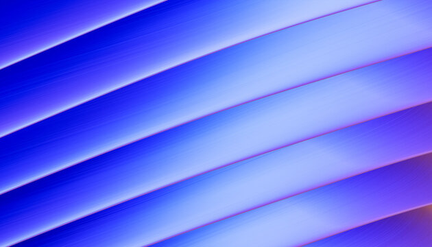 Abstract digital art with smooth curved blue and purple gradient lines