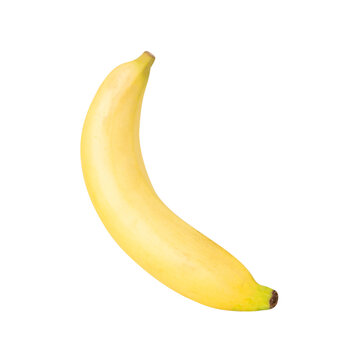 Banana cutout, full depth of field.