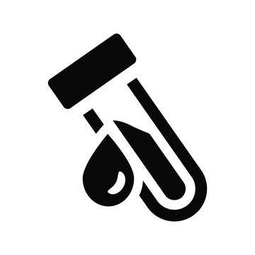 Blood sample icon