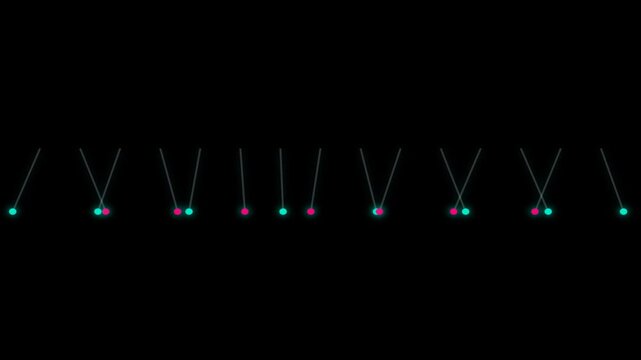 4K 79. Retail Social Sentiment Emoji Swarm Visual Effects with Audio Visualizer Background Loop