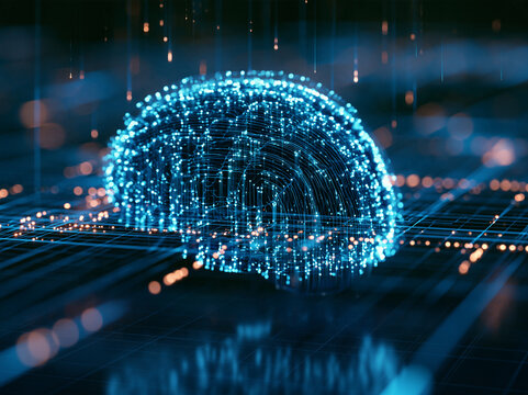 生成AIと人工知能ネットワークのテクノロジーコンセプト