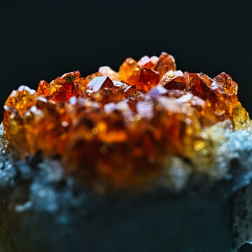 Druse de Citrine