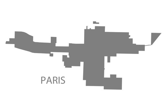 Paris City Map, Arkansas, USA