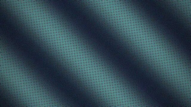 Halftone pattern abstract motion graphic loop with diagonal blue gradient lines