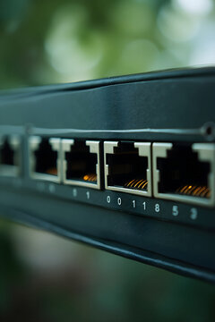 Ethernet with router ports