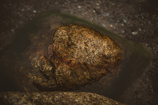 close up of a stone