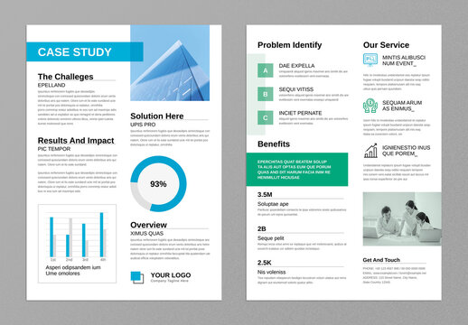 Corporate Case Study Layout