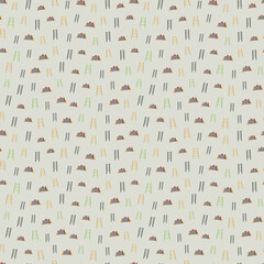 Seamless pattern of ladders and construction elements © keshi