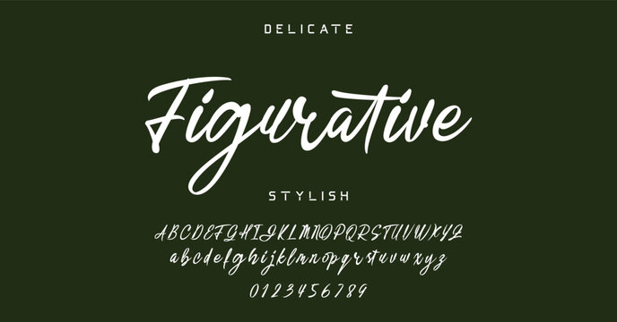 Hand drawn vector alphabet. Modern monoline signature script font. Elegant Signature Font. Best Alphabet Beautiful Calligraphy Signature Font