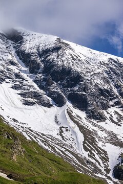 Apparent mountains in Upper Nassfeld, Alps, Heiligenblut am Grossglockner, Carinthia, Austria