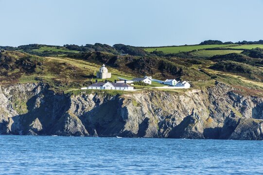 Coastline of Devon near Ifracombe, England, United Kingdom