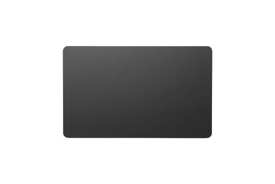 Minimalist Dark Grey Rectangular Plate with Rounded Corners