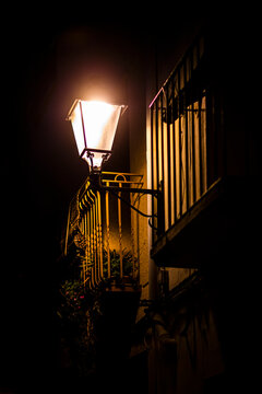 lantern in the night