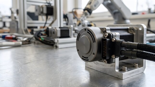 servo motor feedback connector and cable assembly for precise motion sensing and automated industrial machine control