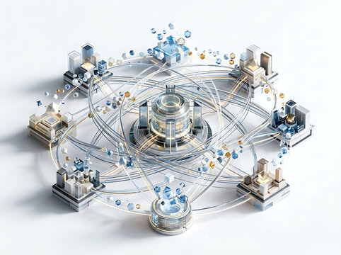 Data ownership ambiguity concept showing unclear responsibility, accountability gaps, governance challenges and fragmented enterprise information management
