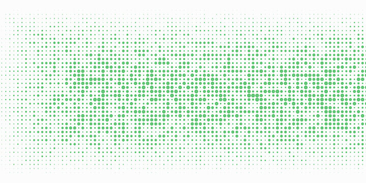 Light Blue, Green vector red banner with set of circles, dots. Donuts Background. Creative Design Template. Technological halftone illustration.