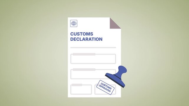 Customs Declaration	