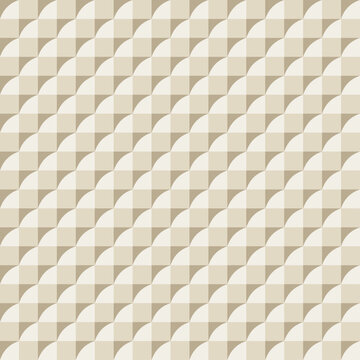 Seamless 3D Optical Illusion Geometric Wave Pattern Background