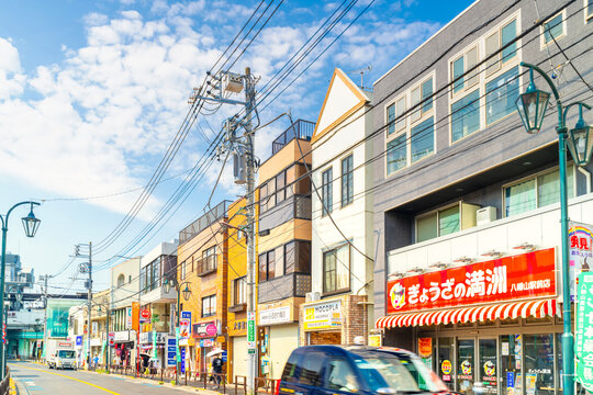 京王線・八幡山駅前　商店街
