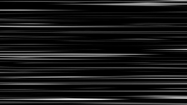 White anime speed lines comic motion on black. Abstract anime background.
Pack of 4 Anime Comic Speed Lines Motion Background.Fast Horizontal and Diagonal Speed lines Loop White. Manga anime motion.