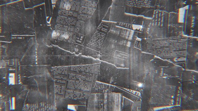 Newspaper paper grunge vintage old aged texture background