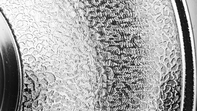 Close up of textured metal surface